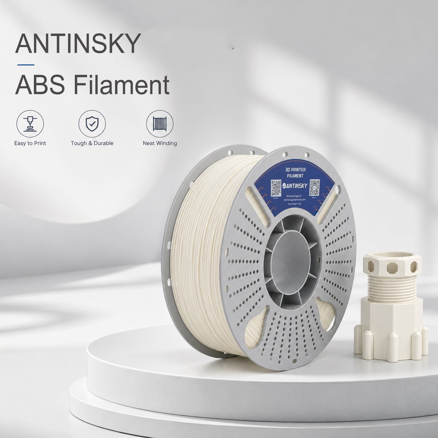 ANTINSKY ABS Filament 1.75mm 1kg