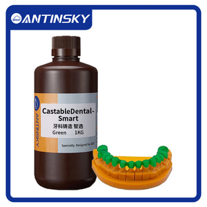 ANTINSKY Castable Dental Smart Resin Green 1KG