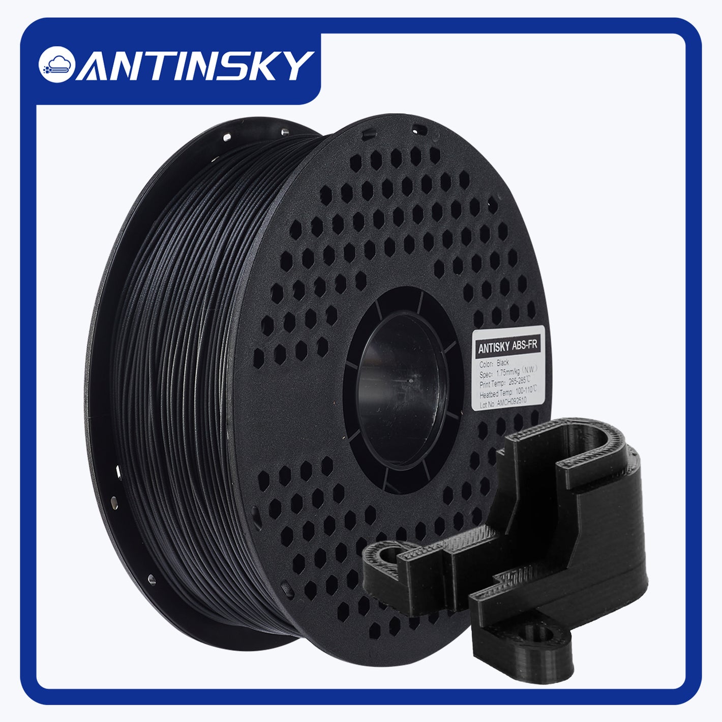 ANTINSKY ABS-FR Flame Retardant Filament 1.75mm 1.5kg
