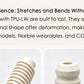 ANTINSKY TPU-LW90A Lightweight Flexible Filament 1.75mm 0.9kg