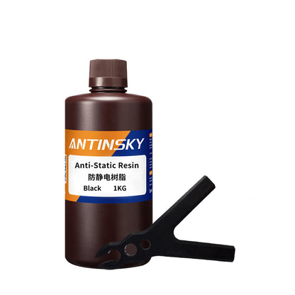 ANTINSKY Anti-Static Resin Black 1KG — ESD-Safe 3D Printing Resin