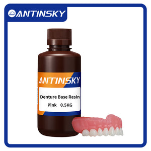 ANTINSKY Denture Base Resin Pink 0.5kg