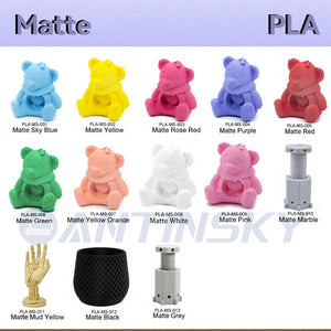 ANTINSKY PLA Matte Filament 1.75mm 1kg