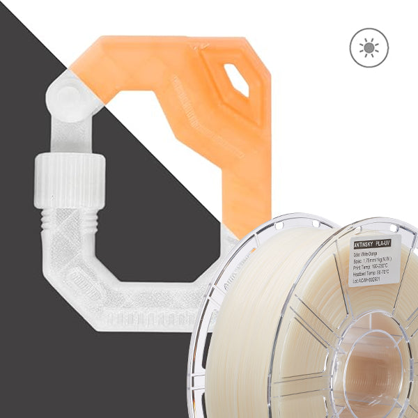 ANTINSKY PLA UV Color Change Filament 1.75mm 1kg