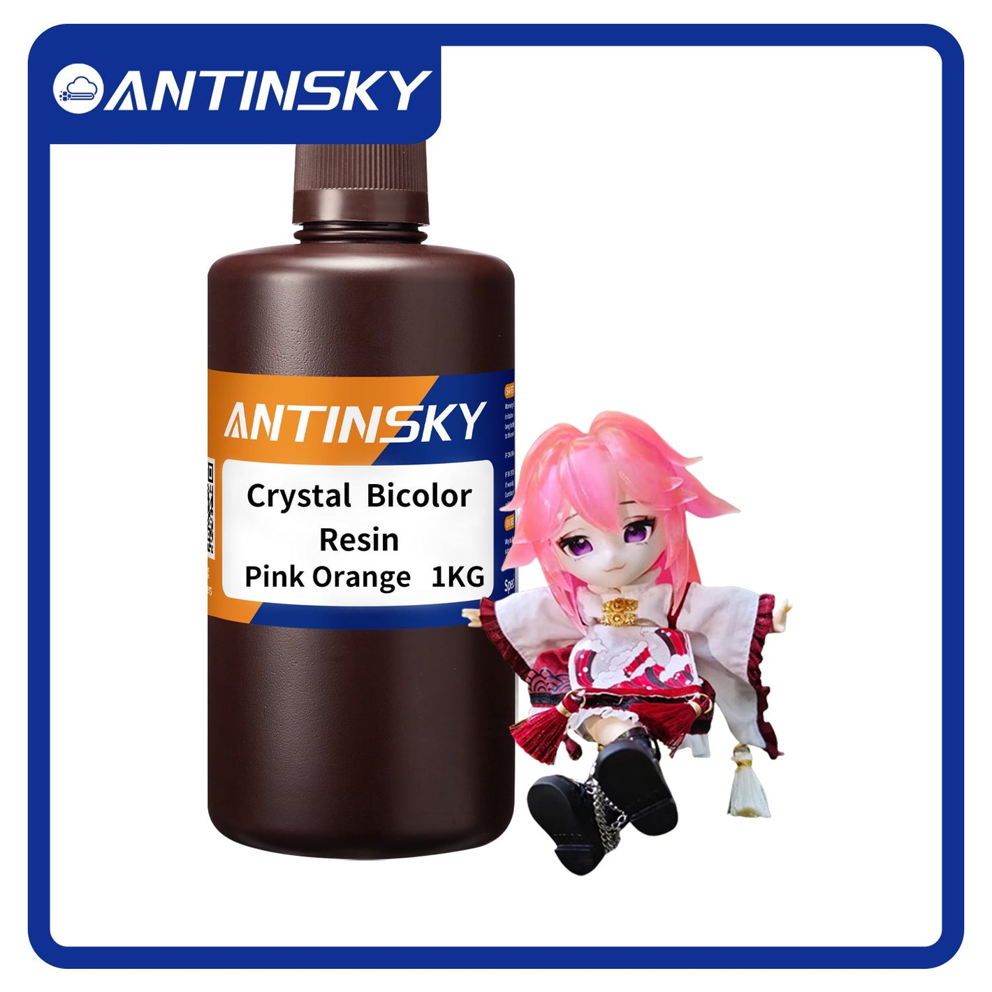 ANTINSKY Crystal Bicolor Resin 1KG