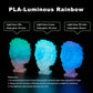 ANTINSKY PLA Luminous Multicolored 3D Filament 1.75mm 1kg