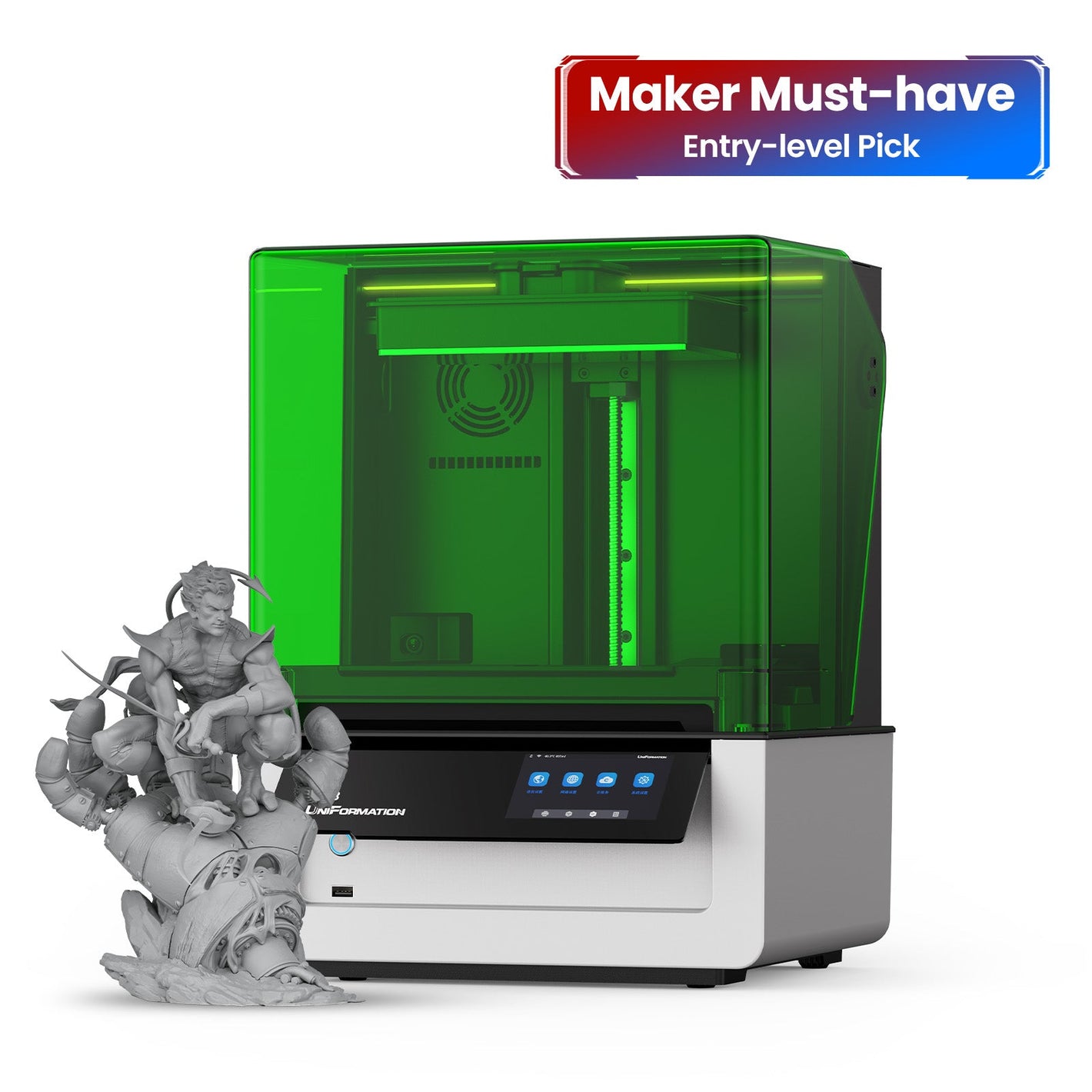 UniFormation GK3 Resin 3D Printer