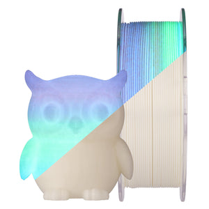 ANTINSKY PLA Luminous Multicolored 3D Filament 1.75mm 1kg